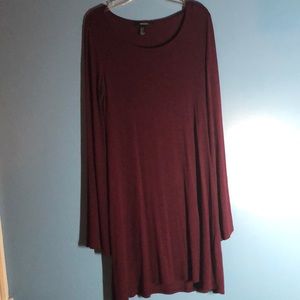 Forever 21 Maroon Dress